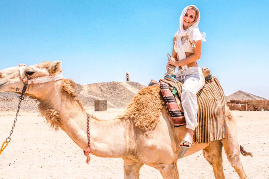 Camel Ride in Tahanaout Valley